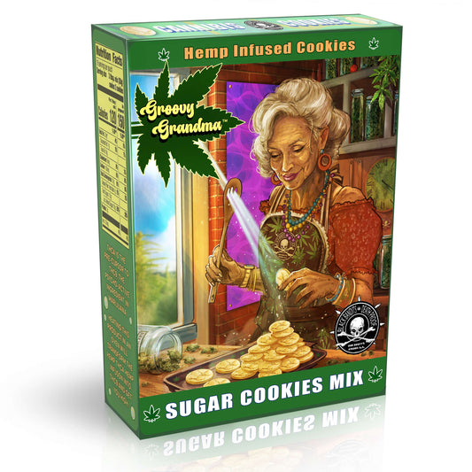 Groovy Grandma Sugar Cookies